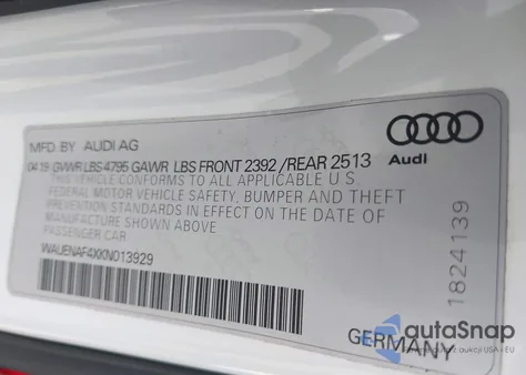 2019 Audi A4 45 Premium from USA, damaged, VIN WAUENAF4XKN013929